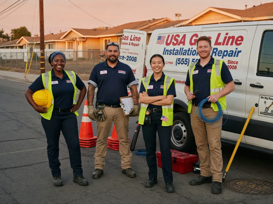 Gas Line Installation company in Demotte, IN